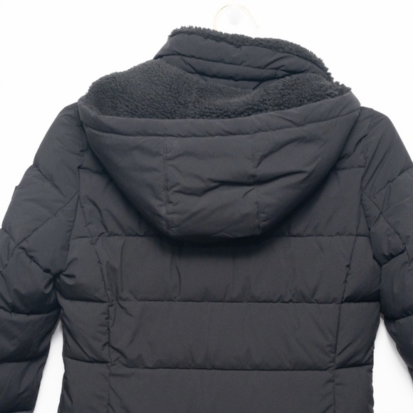 Calvin Klein. Long Bib-Front Puffer Jacket. - Picture 4 of 12